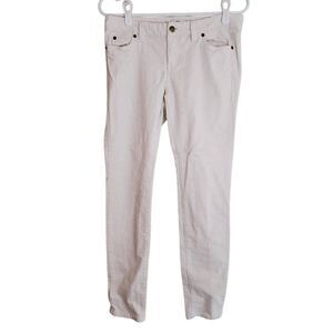 Vineyard Vines Soft White Slim Taper Fit Corduroy Pants Size 4‎